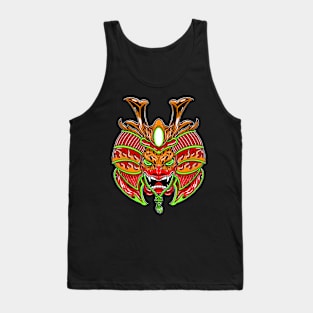 leopard samurai Tank Top